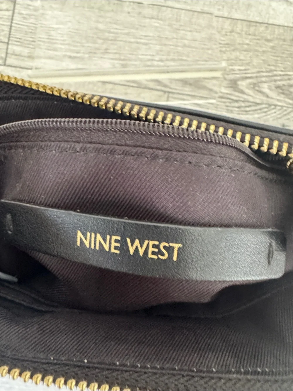 Nine West Black Wristlet Clutch